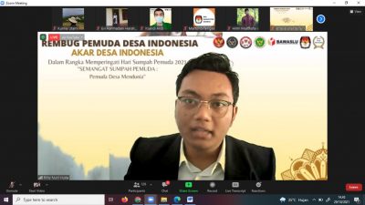 Rembug Pemuda, Akar Desa Indonesia Gandeng Menteri Sandiaga Uno