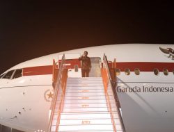 Tanpa Penyambutan, Presiden Tiba di Tanah Air