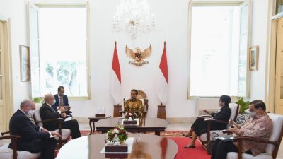 Bertemu Menlu Prancis, Presiden Jokowi Dorong Percepatan Indonesia-EU CEPA