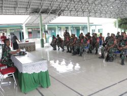 Puluhan Anggota Kodim 0616/Indramayu Jalani Tes Urine Deteksi Narkoba