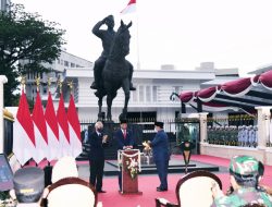 Presiden Jokowi Resmikan Tugu Api Semangat Indonesia Merdeka Tidak Pernah Padam