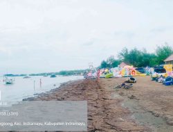 Pengelola Obyek Wisata Pantai Karangsong lakukan ini saat PPKM level 3