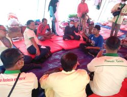 Ketua Umum Pemuda Katolik Turun Langsung ke Posko Pengungsian Erupsi Semeru bantu warga