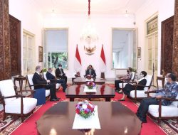 Presiden Jokowi Terima Kunjungan Kehormatan Sekretaris Dewan Keamanan Rusia