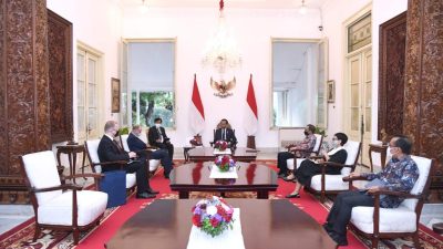 Presiden Jokowi Terima Kunjungan Kehormatan Sekretaris Dewan Keamanan Rusia