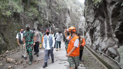 Pastikan Layanan Tanggap Darurat terlaksana baik, Kepala BNPB Tinjau Kecamatan Pronojiwo Kabupaten Lumajang Jawa Timur