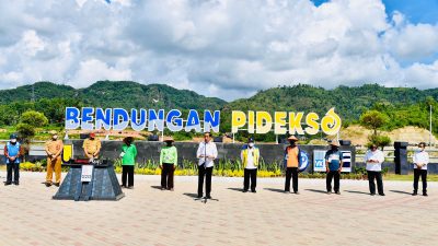 Resmikan Bendungan Pidekso, Presiden: Air Kunci Ketahanan Pangan