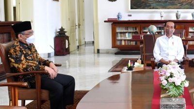 Presiden Jokowi Menerima Ketua Umum PBNU