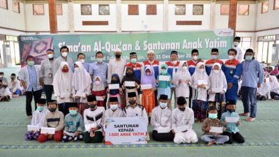 Jelang Pergantian Tahun, Pertamina Balongan Gelar Khataman Alquran ,Doa Bersama dan Santuni 1500 Anak Yatim
