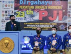 Peringatan HUT PJI Ke -23 bekerjasama dengan Universitas Hang Tuah Surabaya santuni anak yatim piatu
