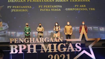 Pertamina Borong 7 Penghargaan BPH Migas 2021