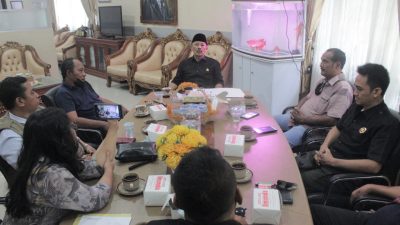 Tidak Jelas Status Gedung Balai Wartawan, 7 Organisasi audensi ke Ketua DPRD Indramayu