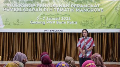 Tingkatkan Kompetensi Guru, Pertamina RU VI Gelar Workshop Pendidikan Tematik Mangrove