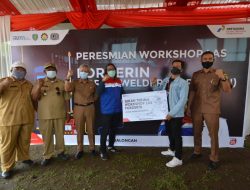Bantu Fasilitasi Workshop Las, Pertamina RU VI Komit Tingkatkan Skill Pemuda Indramayu
