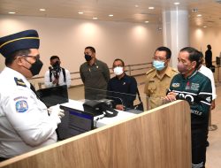 Presiden Jokowi Tinjau Kesiapan Bandara Lombok Sambut MotoGP 2022