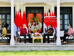 Presiden Jokowi Terima PM Lee di Bintan