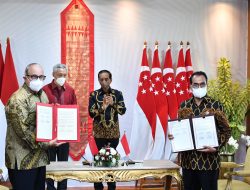 Presiden Jokowi Bahas Upaya Penguatan Kerja Sama Pemulihan Ekonomi dengan PM Singapura