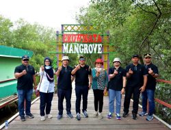 Sukses Angkat Mangrove jadi Ekowisata dan Dijadikan Kurikulum Sekolah Dasar, Bupati Cilacap Studi Banding ke Pertamina Balongan