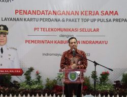 Pemda Indramayu kerjasama dengan PT. Telkomsel tekan angka stunting