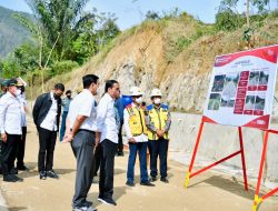 Presiden Jokowi Resmikan Jalan Bypass Balige