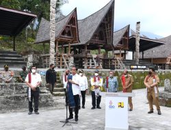 Resmikan Penataan Huta Siallagan, Presiden: Tertata Rapi dan Berkelas