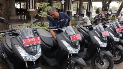 Pejabat ASN Eselon IV Indramayu dikasih fasilitas motor baru