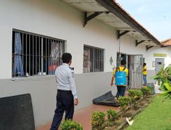 Cegah Penyebaran Covid-19, Lapas Indramayu Rutin Disinfektan