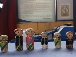 Warga binaan Lapas Indramayu punya karya Boneka Kokeshi adat Ngarot