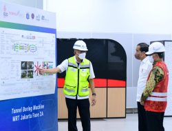 Luncurkan TBM MRT Fase 2A, Presiden Dorong Keberlanjutan Transportasi Modern