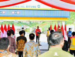 Presiden Jokowi Resmikan Jalan Tol Manado-Bitung Seksi Danowudu-Bitung