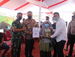 Jelang Bulan Ramadhan, Dandim 0616 Indramayu Bersama Forkopimda Percepat Vaksinasi