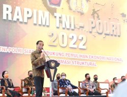 Presiden Hadiri Rapim TNI-Polri Tahun 2022