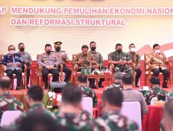 Presiden Jokowi kepada TNI-Polri: Waspadai Tantangan Global