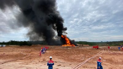 PDSI Jalin Kolaborasi dengan Subholding Upstream Pertamina Zona 4 Tangani Pemadaman Sumur Keban