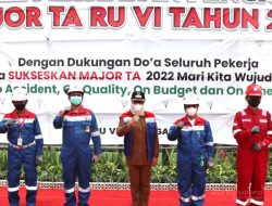 Bupati Nina Hadiri Grand Safety Talk dan Apel Persiapan Pengamanan Major Turn Around Tahun 2022