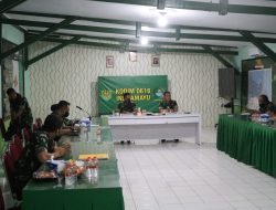 Tim Was Intern Post Audit Itdam III/Slw  Kunjungi Kodim 0616/Indramayu
