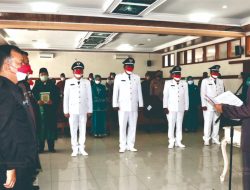 Asda I Kabupaten Indramayu melantik 4 Kuwu PAW