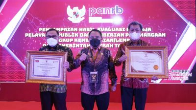 Kualitas Pelayanan Publik Kemenkumham Meningkat, Yasonna Kembali Raih Penghargaan