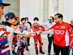 Presiden Jokowi Terima Kunjungan Pembalap MotoGP 2022
