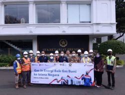 Siaran Press: Istana Negara RI Manfaatkan Energi Bersih Gas Bumi Subholding Gas Pertamina