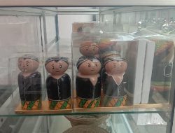 Boneka Kokeshi Ngarot Karya Warga Binaan Lapas Indramayu Dipamerkan, Pembeli Dapat Undian Berhadiah