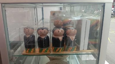 Boneka Kokeshi Ngarot Karya Warga Binaan Lapas Indramayu Dipamerkan, Pembeli Dapat Undian Berhadiah