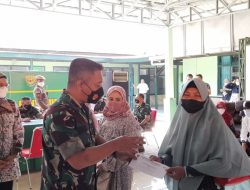 Vaksin di Kodim 0616 Indramayu, Dapat Bantuan Tunai Rp. 600.000