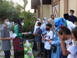 Kapolresta Cirebon Beri Santunan Kepada 51 Anak Yatim