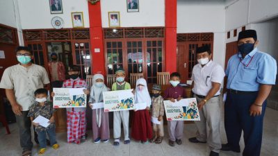 Berkah Ramadan, 250 Anak Yatim Terima Santunan Pertamina Balongan