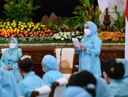 Ibu Iriana Jokowi Maknai Peringatan Hari Kartini sebagai Era Kebangkitan Perempuan Lawan Pandemi