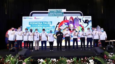 Komitmen Pertamina Berlari Bersama Menteri BUMN Menuju Perusahaan Raksasa Dunia