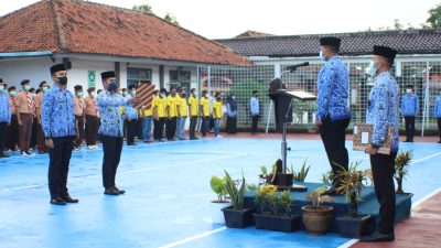 Lapas Indramayu Canangkan Pembinaan Jasmani di Harkitnas