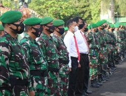 Prajurit TNI di Indramayu Gelar Upacara Bendera, Peringati Hari Kebangkitan Nasional