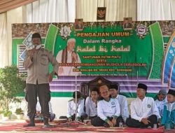 Warga Dusun Krajan Gelar Halal bihalal serta pengajian umum